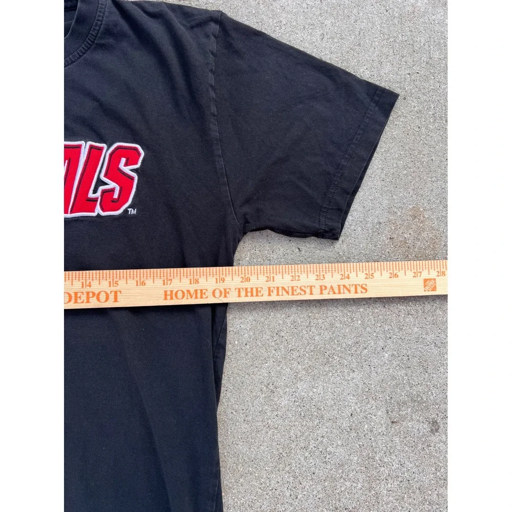 Louisville Cardinals T-Shirt Pro Edge Black‎ Collegiate NCAA Graphic Large